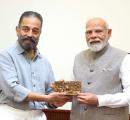Kamal Haasan Bats for Keeladi, Meets Modi