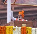 At 103 minutes, Modi delivers longest I-Day speech