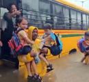 School bus with children stuck in flooded Mumbai road; rescued