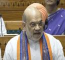 Marshals cordon Amit Shah in LS as Oppn protest turns ugly
