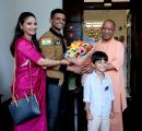 Shubhanshu Shukla gets hero's welcome in his hometown