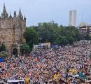 Crowded trains, crawling buses: Maratha quota rally chokes Mumbai