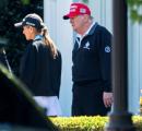 Trump dispels health rumours, hits golf course