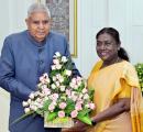 Dhankhar met Prez in 'unscheduled visit' before quitting