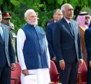 Modi attends Independence Day celebrations in Maldives