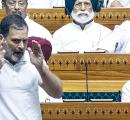 Show courage like Indira Gandhi, say Trump is lying: Rahul attacks Modi