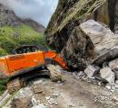 2 soldiers killed, 3 hurt as boulder falls on vehicle in Ladakh