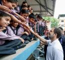 Rahul sponsors education of children orphaned by Pak shelling