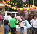 Locals throw birthday bash for rescued elephant in Jharkhand