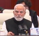 Modi slams 'support to terrorism' in Pak PM's presence