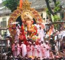 Drones, Coast Guard copter oversee immersion of Lalbaugcha Raja