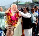 Celebrating Modi's 75th At Ghanta Ghar, Srinagar