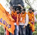 ABVP sweeps Hyderabad University students' union poll