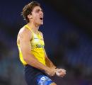 Duplantis breaks world record for 14th time, wins 3rd World title