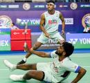 Chirag-Satwiksairaj crash out of Japan Open