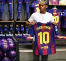 Yamal takes over Messi's iconic No 10 jersey at Barcelona