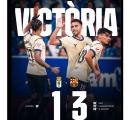 Barcelona rally past Oviedo to stay unbeaten in LaLiga