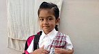 In pics: Tiny tots enjoy first day at school