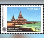 15 Stamps Of Temples, Churches, Masjids, Synagogues