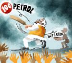 One litre petrol takes 30% of Indians' average daily income