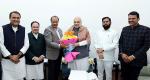 Shinde signals exit from power as Fadnavis aide visits