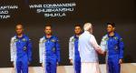 Modi reveals names of Gaganyan mission astronauts. They are...