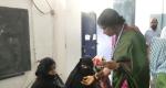 BJP's Madhavi Latha checks ids of Muslim women voters