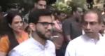 LIVE! Uddhav, Rashmi, Aaditya Thackeray vote  