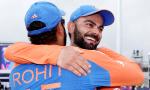 Rohit Recalls Barbados Bear-Hug With Kohli