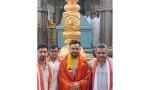 PIX: Kohli offers prayers at Simhachalam temple