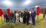 Yuvraj, Harmanpreet stands unveiled at New PCA Stadium