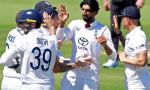 Bashir rocks India, then walks off injured