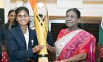 Prez Murmu Hosts World Champions At Rashtrapati Bhavan!