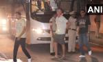 PIX: Gill & Co reach Gambhir's residence for dinner