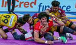 Bharat, Vijay help Telugu Titans pip Gujarat Giants