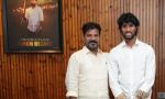 PIX: Tilak Varma meets Telangana CM, gifts bat