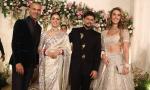 Shikhar Dhawan, Sophie At Kuldeep Yadav's Lucknow Reception