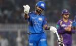 MI Captain Hardik Pandya Fined For 'Knocking Bails With Force'