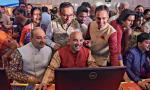 Sensex, Nifty begin Samvat 2082 on firm note