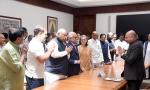 Justice Reddy Files Nomination For Veep Poll