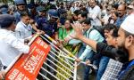 Protesting BLOs, BJP delegation in face-off outside Kolkata CEO office