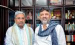 What Shivakumar served Siddaramaiah at their breakfast meet