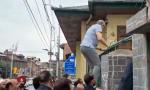 Martyrs' Day row: Omar climbs graveyard wall, jostles with police