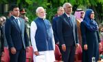 Modi attends Independence Day celebrations in Maldives