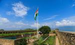 Tiranga Flies High Over Hari Parbat Fort