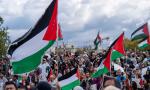 Cops, kicked, spat on at London's pro-Palestine rally
