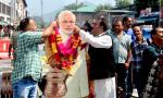 Celebrating Modi's 75th At Ghanta Ghar, Srinagar