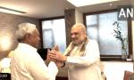Nitish Kumar drives down to meet Amit Shah in Patna hotel