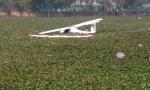 IAF training aircraft crashes into pond in Prayagraj