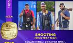 Mendiratta and Chenai Shine on Day 1 of ISSF Shotgun World Cup